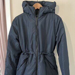 Like New Angel Wings Babywearing Winter Coat - Navy | Maternity | Size Medium